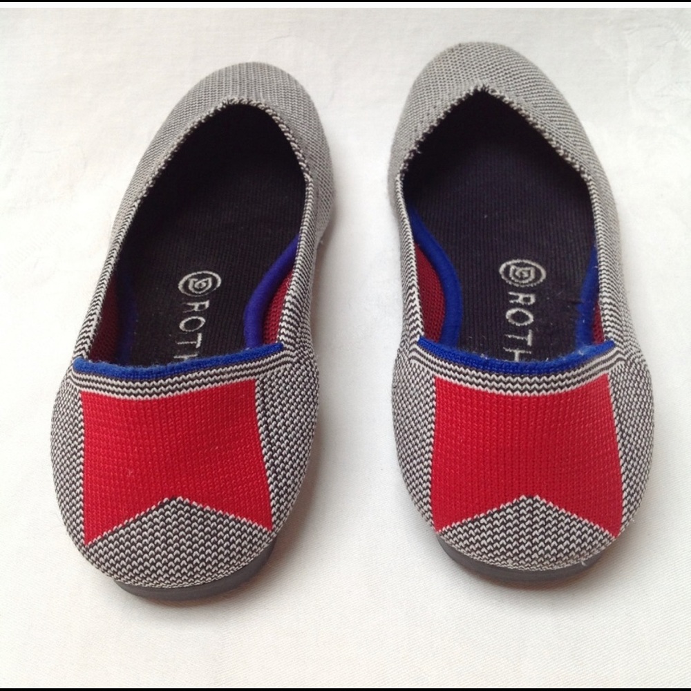SOLD Limited Edition Cherry Ribbon Rothy’s Flats🍒 - Picture 2 of 7